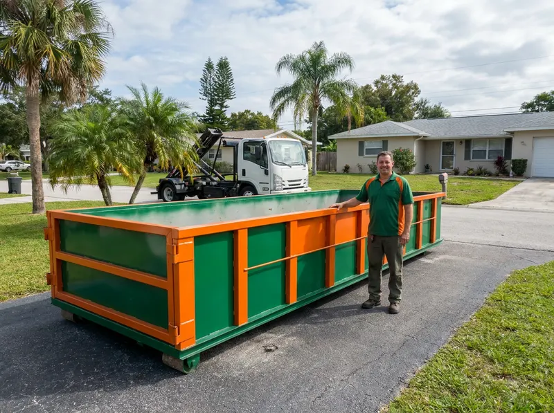 10-Yard Dumpster Rental in Largo, FL
